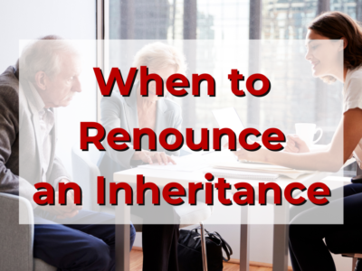 sgm abogados renounce inheritance