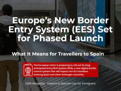 sgm abogados Europe’s New Border Entry System (EES) Set for Phased Launch