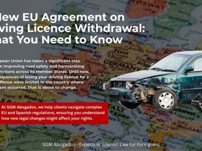 sgm abogados A New EU Agreement on Driving Licence Withdrawal What You Need to Know