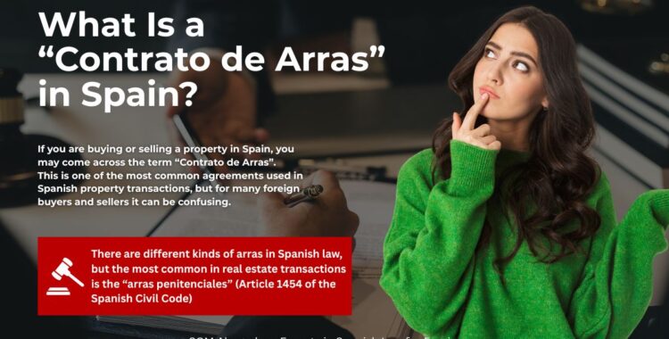 sgm abogados What Is a “Contrato de Arras” in Spain