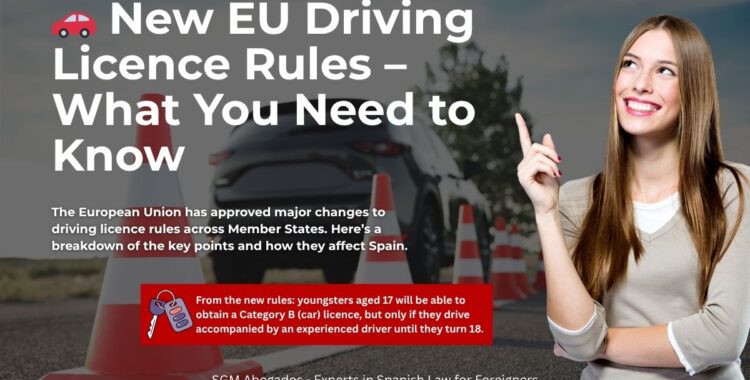 sgm abogados driving licence rules