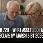 sgm abogados Modelo 720 - what assets do i need to declare by March 31st 2026