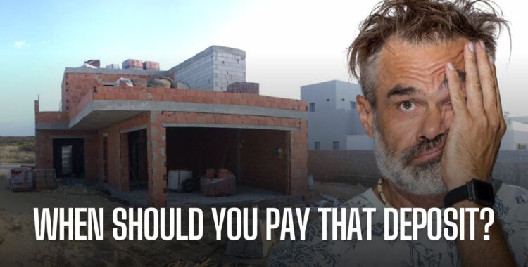 sgm abogados When should you pay that deposit